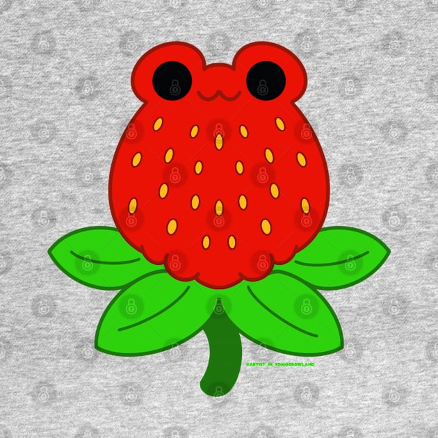 Strawberry Frog by Artist_In_Tomorrowland